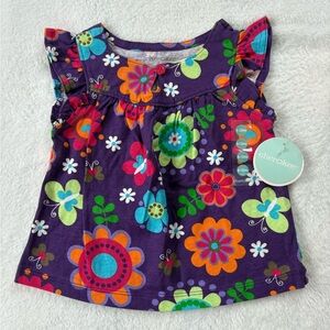 Cherokee Vibrant Floral Baby Dress